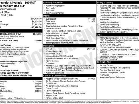 Certified 2025 Chevrolet Silverado 1500 RST w/ Convenience Package II image 38