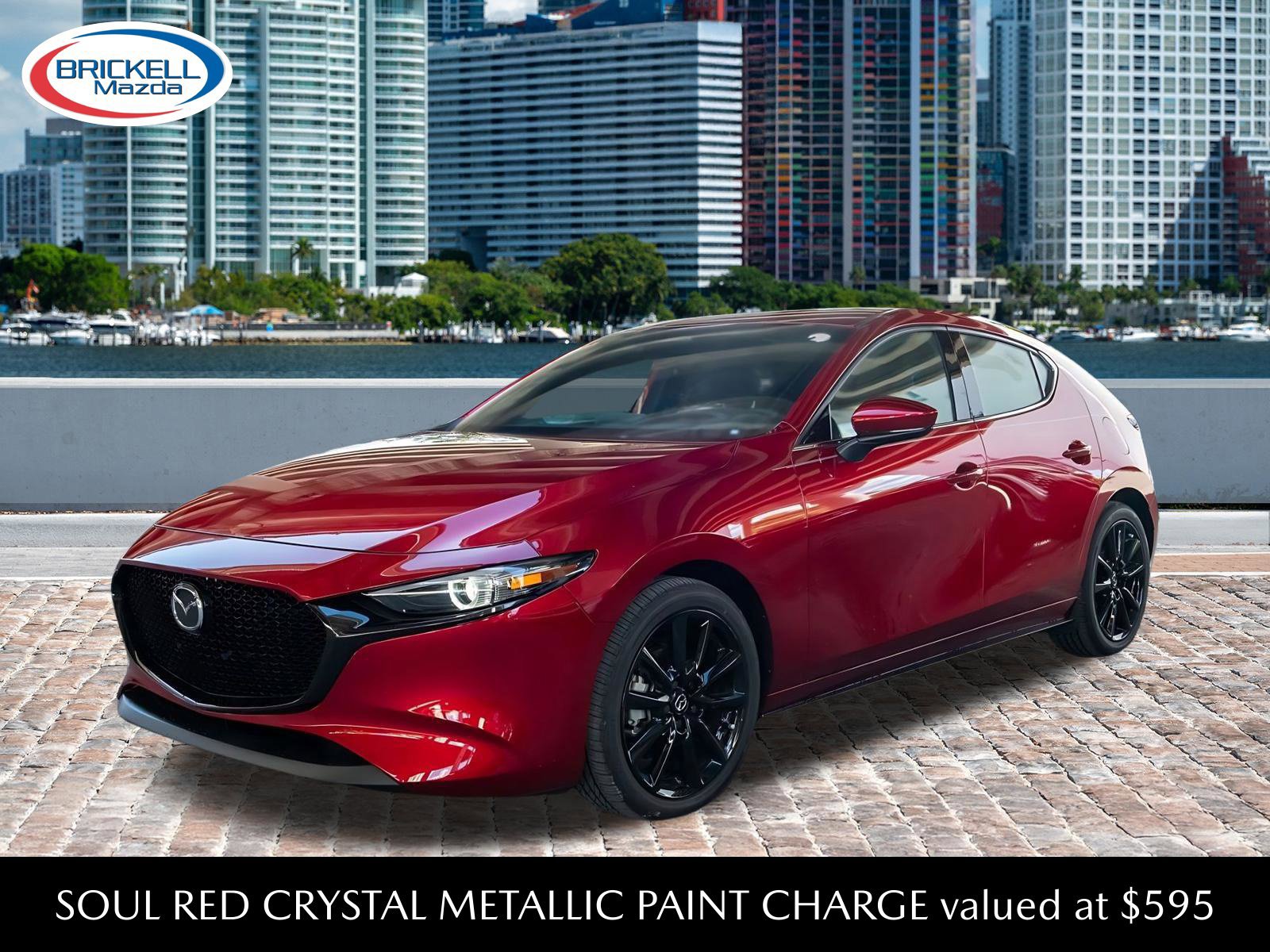 New 2025 MAZDA MAZDA3 2.5 S Hatchback w/ Premium Pkg FWD 360° Tour