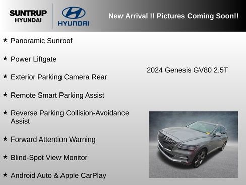 Used 2024 Genesis GV80 2.5T w/ Prestige Package AWD/4WD image 9