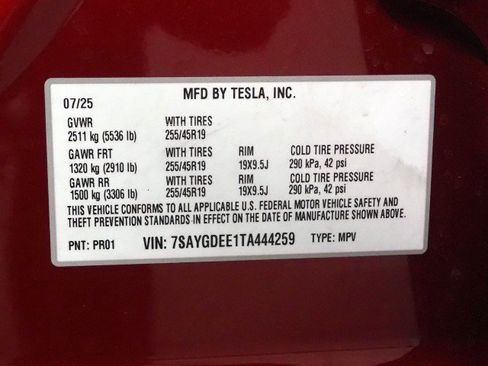 Used 2026 Tesla Model Y Long Range AWD/4WD image 59