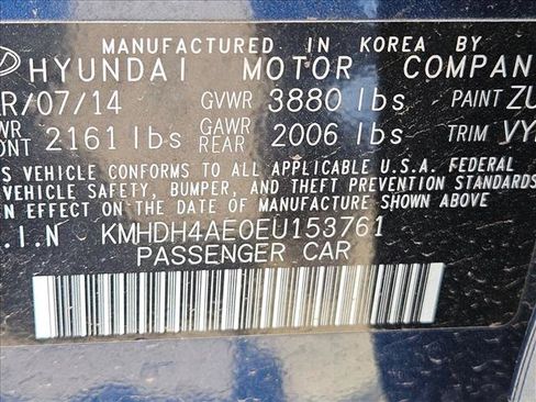 Used 2014 Hyundai Elantra SE w/ Option Group 02 FWD image 15