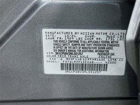 Used 2021 Nissan Kicks S image 29