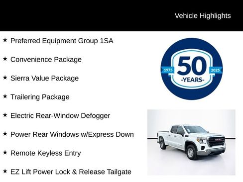 Used 2020 GMC Sierra 1500 2WD Double Cab w/ Sierra Value Package image 5