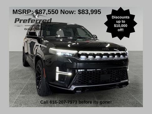 New 2026 Jeep Grand Wagoneer L Limited AWD/4WD image 1
