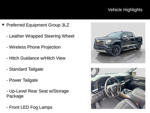 Used 2022 Chevrolet Silverado 1500 High Country w/ Technology Package AWD/4WD image 31