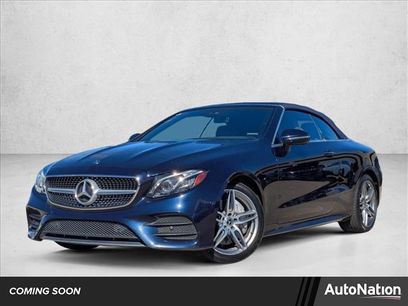 Used 2018 Mercedes-Benz E 400 4MATIC Cabriolet