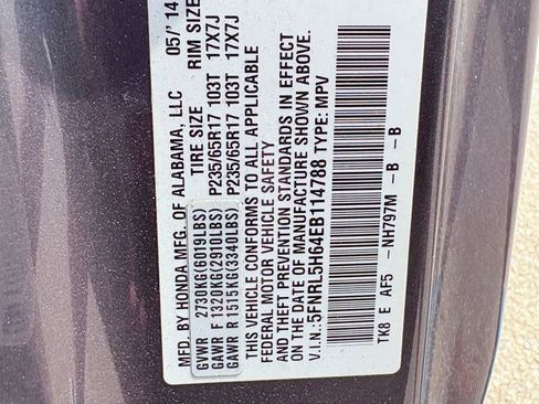 Used 2014 Honda Odyssey EX-L image 21