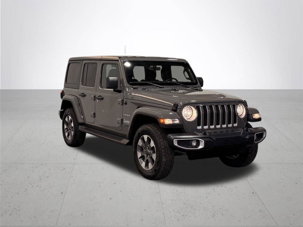 Used 2021 Jeep Wrangler Unlimited Sahara w/ Uconnect 4C Nav & Sound Group AWD/4WD image 8