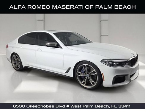 Used 2019 BMW M550i xDrive w/ Dynamic Handling Package AWD/4WD image 1