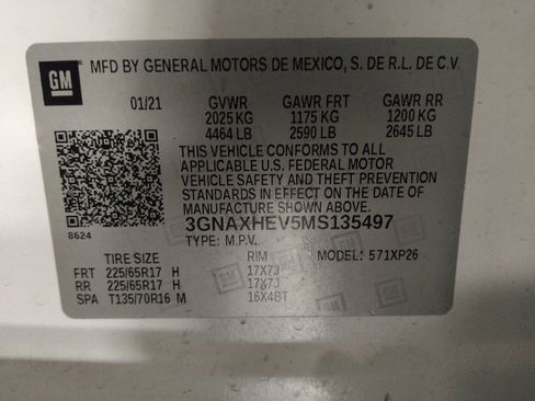 Used 2021 Chevrolet Equinox LS FWD image 33