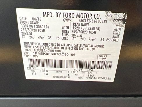 Used 2016 Ford Explorer Limited image 34