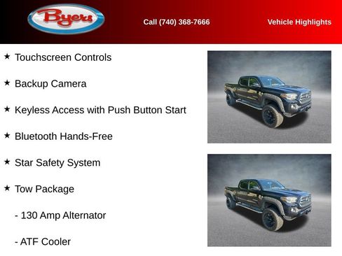 Used 2017 Toyota Tacoma TRD Sport w/ Tow Package AWD/4WD image 12