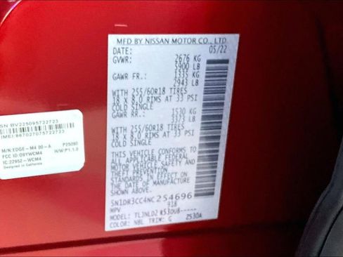 Used 2022 Nissan Pathfinder SL image 42