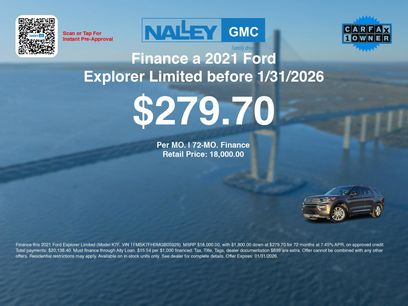 Used 2021 Ford Explorer Limited w/ Equipment Group 301A