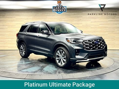 Used 2025 Ford Explorer Platinum w/ Ultimate Package AWD/4WD image 1