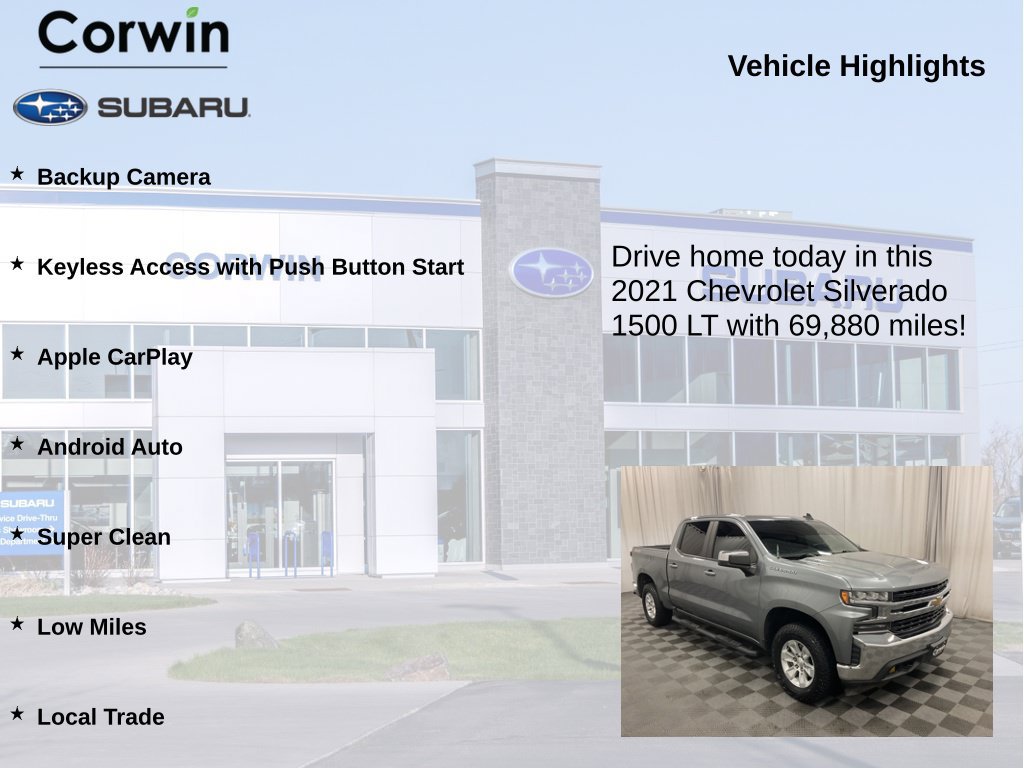 Used 2021 Chevrolet Silverado 1500 LT AWD/4WD image 6