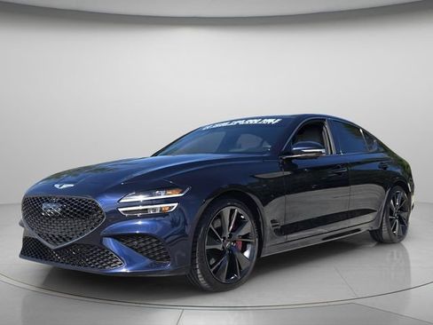 Used 2023 Genesis G70 3.3T w/ Sport Prestige Package RWD image 1