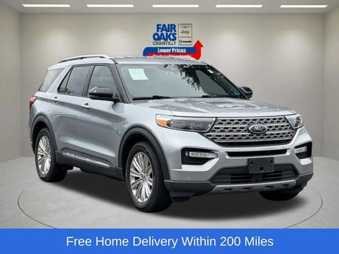 Used 2020 Ford Explorer Limited w/ Class III Trailer Tow Package AWD/4WD image 1