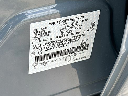 New 2026 Ford Maverick XLT w/ XLT Luxury Package FWD image 19