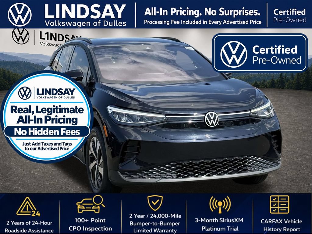 Certified 2023 Volkswagen ID.4 Pro AWD/4WD image 1