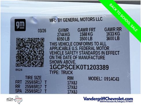 New 2026 Chevrolet Colorado LT w/ LT Convenience Package RWD image 22