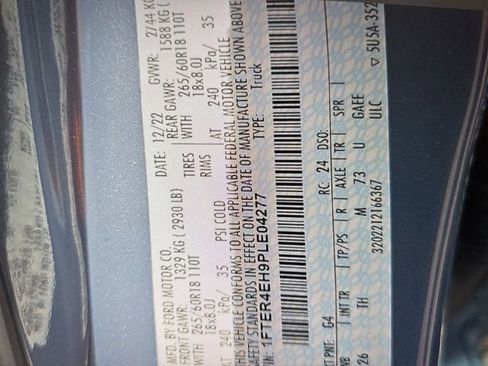 Certified 2023 Ford Ranger XLT w/ Equipment Group 301A Mid image 27