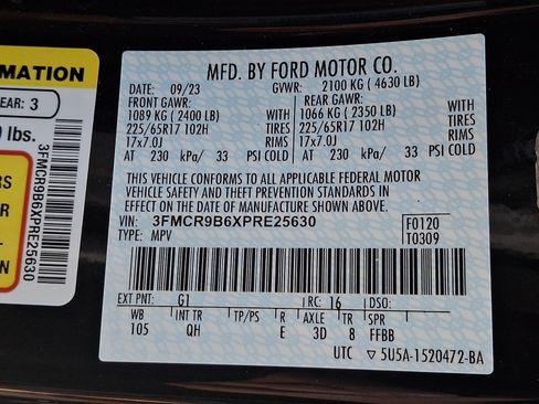 Used 2023 Ford Bronco Sport Big Bend w/ Convenience Package AWD/4WD image 28