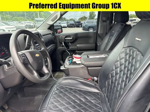 Used 2024 Chevrolet Silverado 1500 Custom w/ Turbomax Blackout Package AWD/4WD image 7