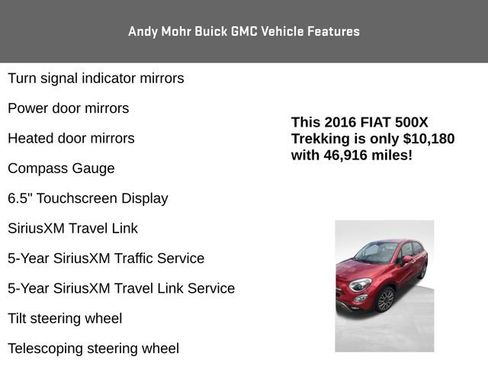 Used 2016 FIAT 500X Trekking FWD image 15