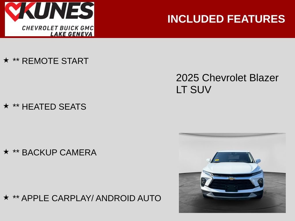 Used 2025 Chevrolet Blazer LT AWD/4WD image 2