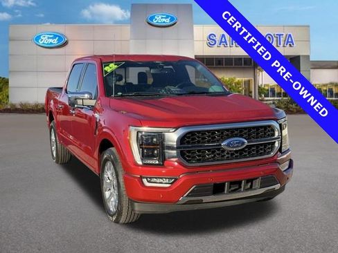 Used 2022 Ford F150 Platinum w/ Trailer Tow Package image 1