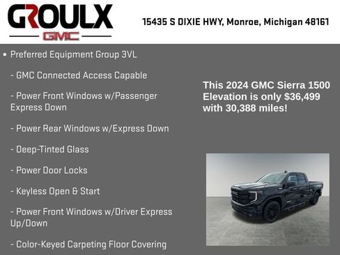 Used 2024 GMC Sierra 1500 Elevation AWD/4WD image 8