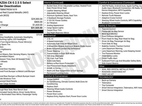 Used 2024 MAZDA CX-5 AWD 2.5 S w/ Select Package image 4
