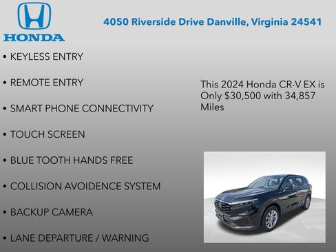 Used 2024 Honda CR-V EX image 7