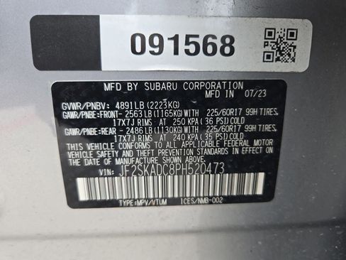 Used 2023 Subaru Forester Premium w/ Popular Package #2 AWD/4WD image 36