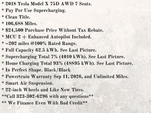 Used 2018 Tesla Model X 75D image 15