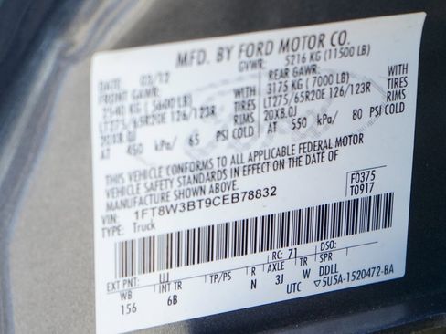 Used 2012 Ford F350 Lariat w/ Chrome Pkg image 47