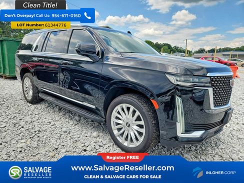 Used 2021 Cadillac Escalade ESV Luxury AWD/4WD image 5