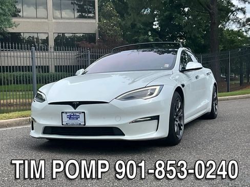 Used 2021 Tesla Model S Plaid AWD/4WD image 2