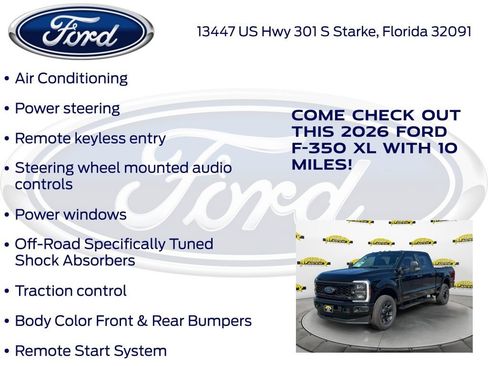 New 2026 Ford F350 XL w/ STX Appearance Package image 25
