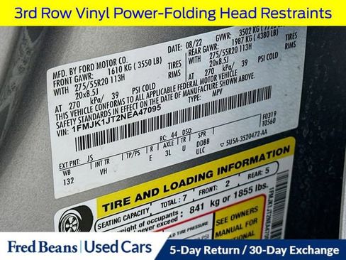 Used 2022 Ford Expedition Max XLT image 40