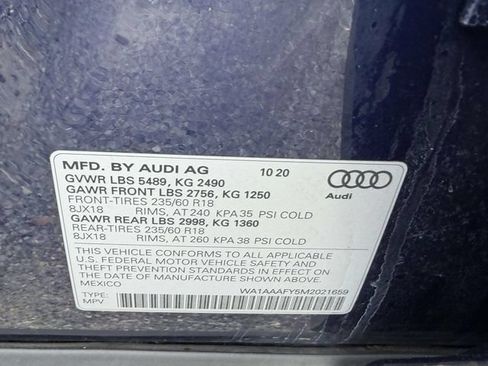 Used 2021 Audi Q5 2.0T Premium w/ Convenience Package AWD/4WD image 19