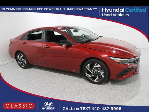 Certified 2025 Hyundai Elantra Sport FWD image 1