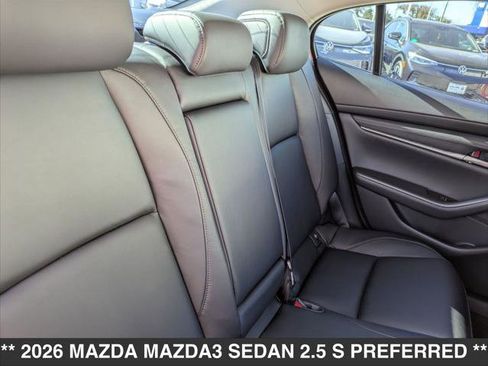 New 2026 MAZDA MAZDA3 2.5 S Sedan w/ Preferred Pkg image 13