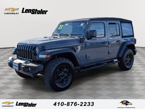 Used 2023 Jeep Wrangler Unlimited w/ Convenience Group image 1