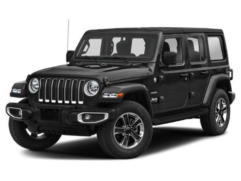 Certified 2022 Jeep Wrangler Unlimited Sport AWD/4WD image 1