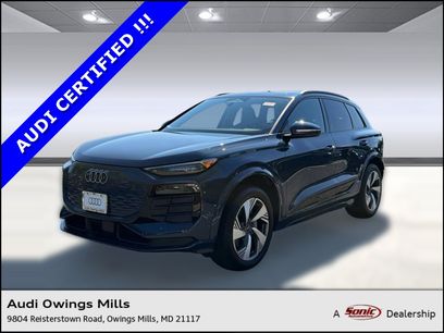 Used 2025 Audi Q6 e-tron Premium Plus w/ Premium Plus