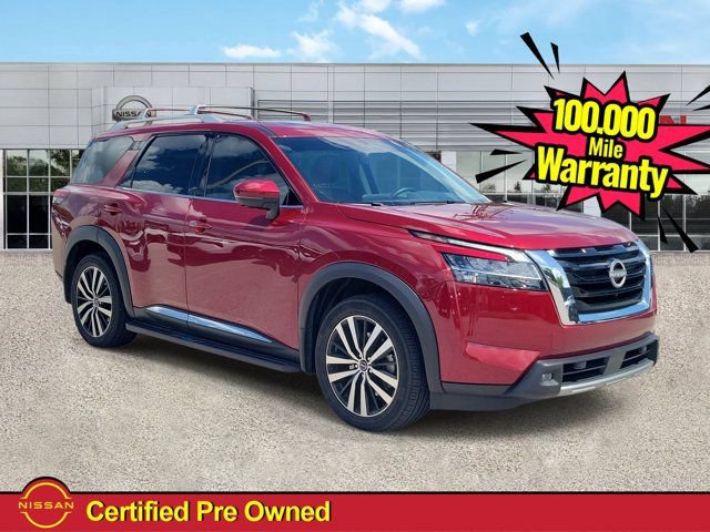 Certified 2024 Nissan Pathfinder Platinum w/ Cargo Package FWD image 1
