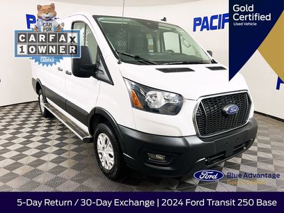 Certified 2024 Ford Transit 250 Low Roof w/ Exterior Upgrade Package