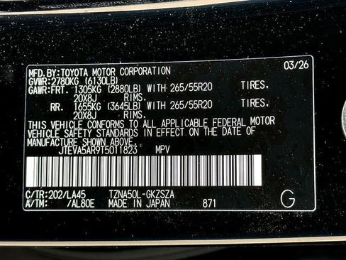 New 2026 Toyota 4Runner Limited RWD image 23